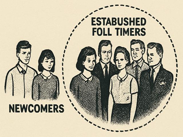 Campground Cliques: Social Hierarchies in Temporary Communities